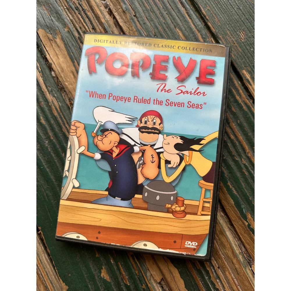 Popeye The Sailor When Popeye Ruled the Seven Seas DVD 2-Disc Set Classic